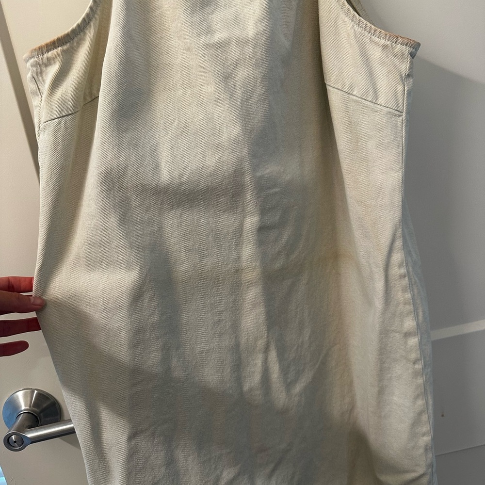 All saints medium denim light wash dress - Picture 9 of 9